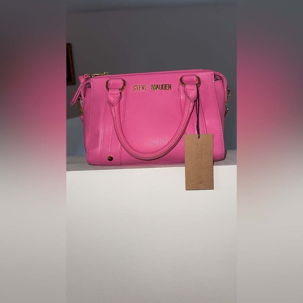 Steve Madden Vibrant Pink Satchel
